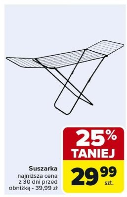 Suszarka na pranie SIMPLO promocja w Carrefour