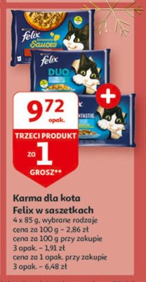 Karma dla kot贸w smaki rybne w galaretce promocja
