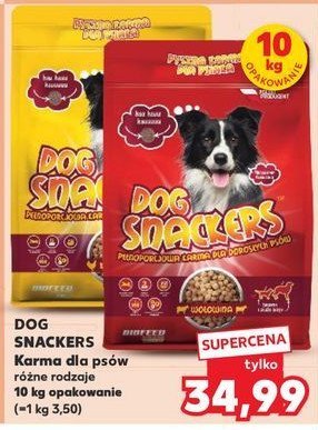Karma dla psa z wo艂owin膮 Dog snackers promocja