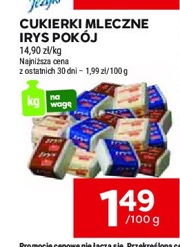 Cukieki irysy promocja