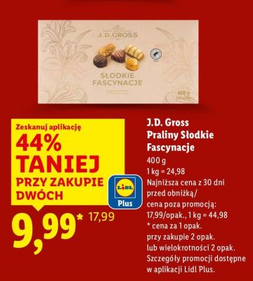 Praliny promocja w Lidl
