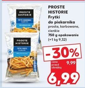 Frytki cienkie Iglotex proste historie promocja