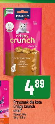 Przysmak dla kota Crispy Crunch słód Vitakraft promocja w POLOmarket
