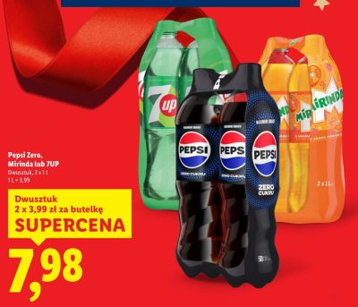 Napój 7UP, dwupak 2 x 1l promocja w Lidl