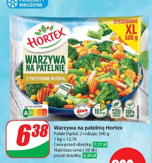 Warzywa na patelnie z przyprawą włoską Hortex promocja