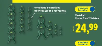 Zestaw 8 ścisków  promocja w Lidl