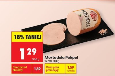 Mortadela  promocja w Biedronka