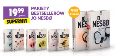 Jo nesbo - policja tom 1 i 2 promocja
