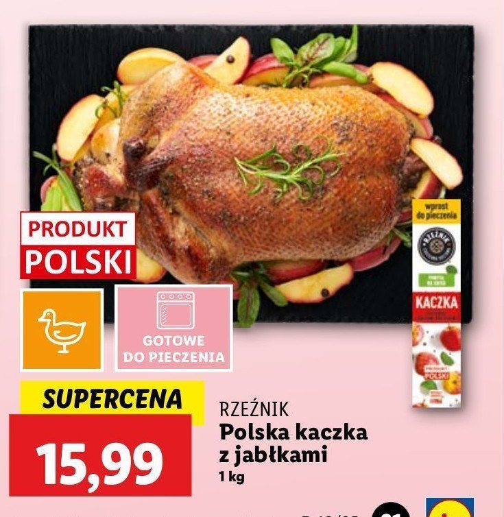 Kaczka z jabłkami grójeckimi Rzeźnik codzienna dostawa promocja