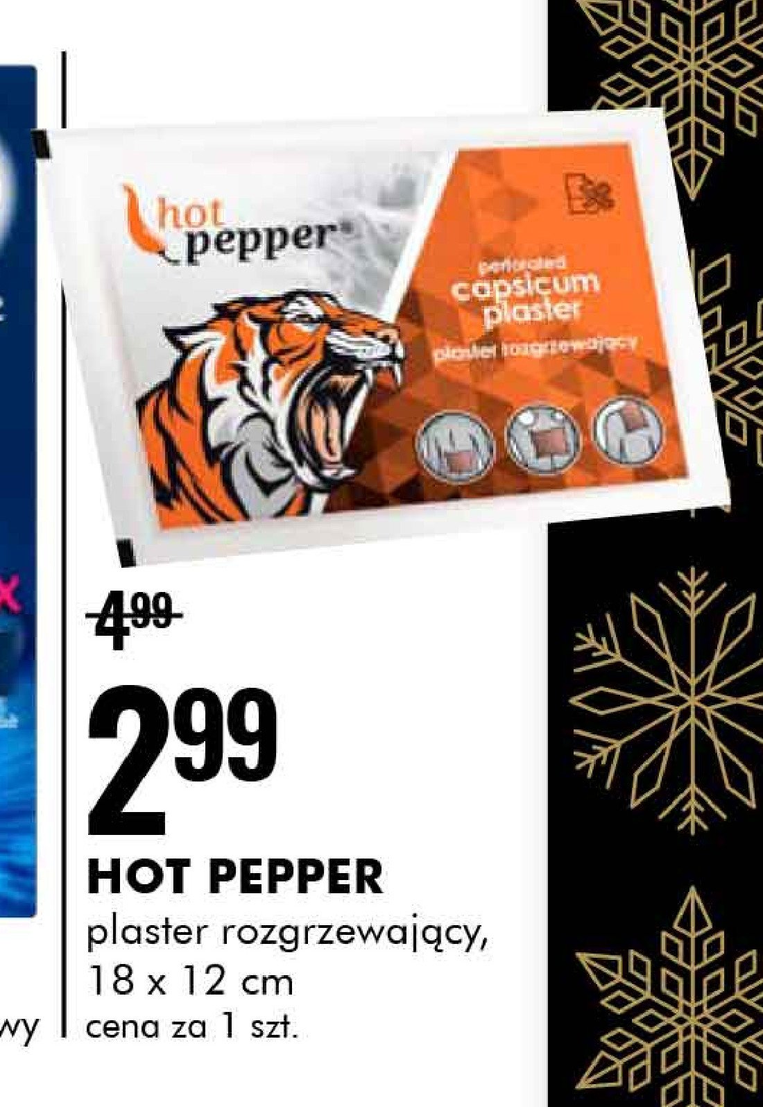 Plaster rozgrzewający hot pepper promocja