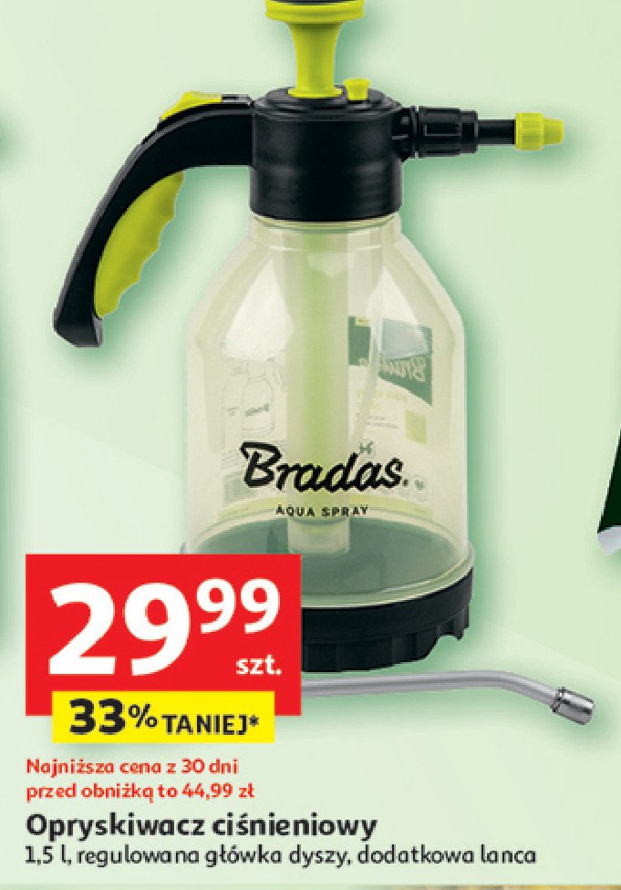 Opryskiwacz ci艣nieniowy 1.5 l Bradas promocja