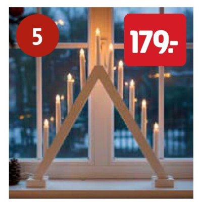 Świecznik adwentowy 65 cm promocja w Jula