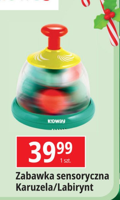 Zabawka sensoryczna labirynt Kidway promocja w Leclerc