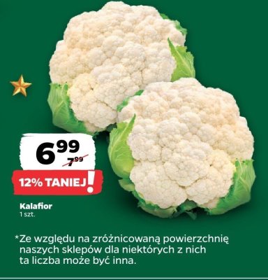 Kalafior promocja w Netto