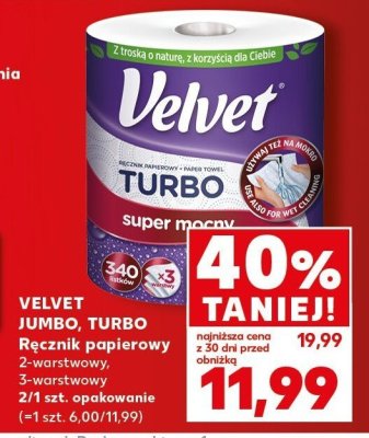 Ręcznik papierowy Jumbo promocja w Kaufland