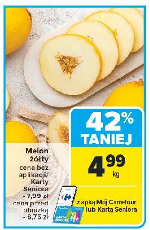 Melon żółty promocja