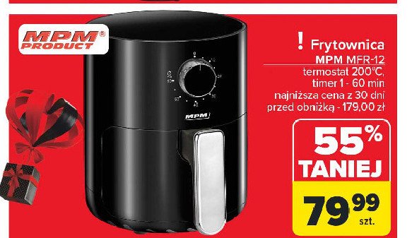 Frytownica mfr-12 Mpm product promocja w Carrefour Market