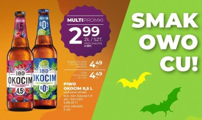 Piwo Okocim 0,5l promocja w Duży Ben