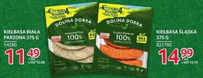 Kiełbasa śląska Dolina Dobra 375g promocja w Selgros