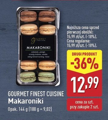 Makaroniki francuskie Gourmet finest cuisine promocja