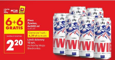Piwo promocja w Biedronka