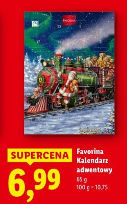 Kalendarz adwentowy domek Kinder promocja w Lidl