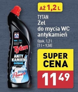 Żel do wc ocean Tytan promocja