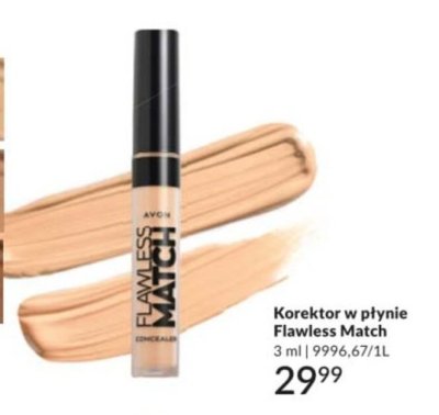 Korektor AVON Flawless Match w płynie (różne odcienie) promocja w AVON