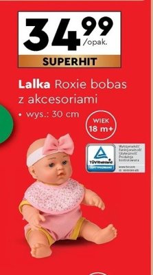 Lalka Roxie bobas z akcesoriami promocja w Biedronka