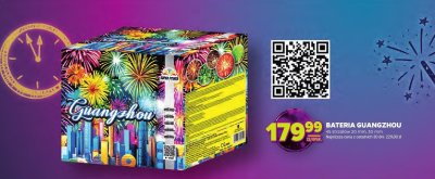 Bateria fajerwerków Guangzhou promocja w Stokrotka