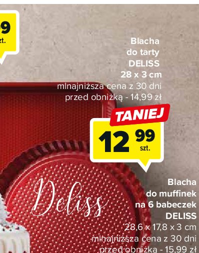 Blacha do tarty 28 cm promocja