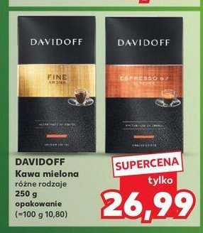 Kawa Davidoff cafe fine aroma promocja w Kaufland