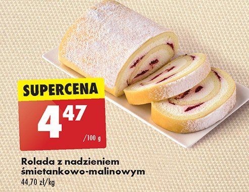 Rolada z nadzieniem śmietankowo-morelowym promocja