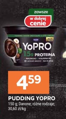 Pudding YoPRO różne rodzaje promocja w Stokrotka