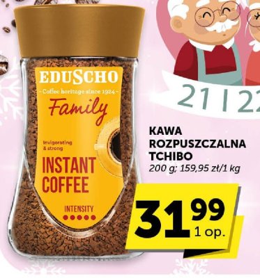 Kawa rozpuszczalna EDUSCHO Family Instant Coffee promocja w Groszek