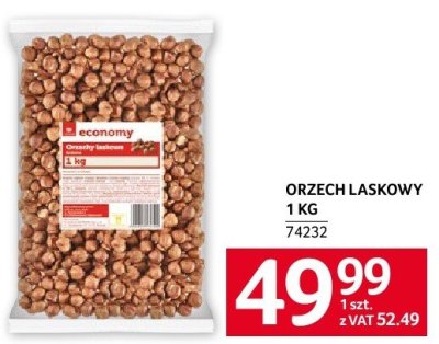 Orzech laskowy 1 KG economy promocja w Selgros
