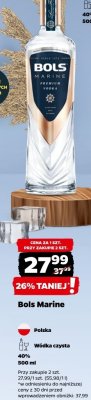 Wódka Bols Marine promocja w Netto