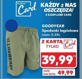 Spodenki kapielowe s-2xl Goodyear promocja