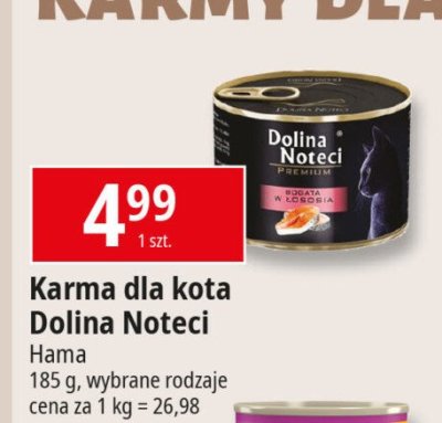 Karma dla kota bogata w łososia Dolina noteci promocja
