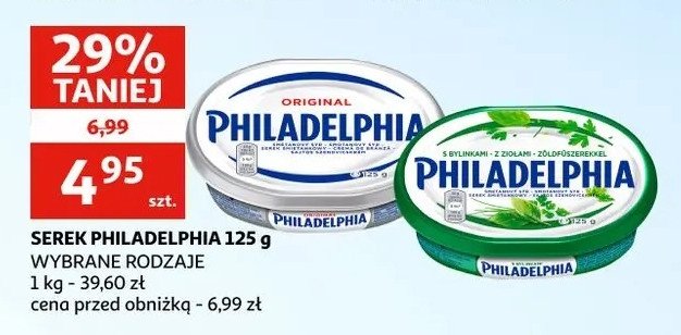 Serek original Philadelphia promocja