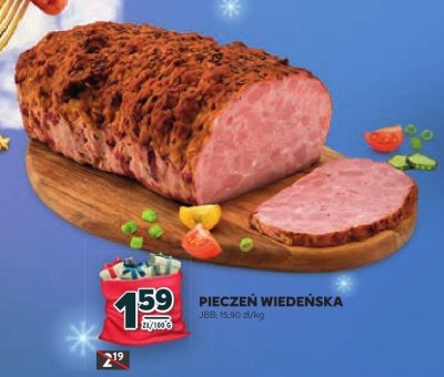 Pieczeń wiedeńska JBB promocja w Stokrotka