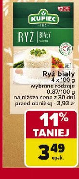 Ryż biały długoziarnisty Kupiec promocja w Carrefour