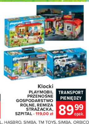 Domek remiza strażacka Playmobil promocja