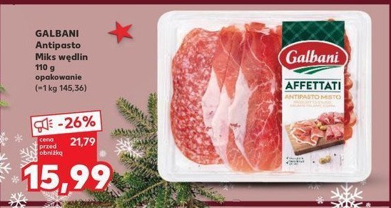 Antipasto misto plastry Galbani promocja