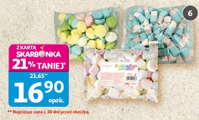 Pianki marshmallows różne smaki promocja w Auchan