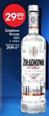 Wódka Żołądkowa De Luxe 0,5l promocja w Żabka
