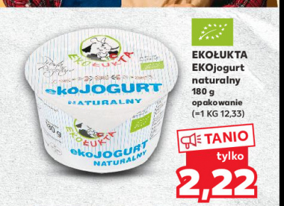 Jogurt naturalny eko Eko艂ukta promocja