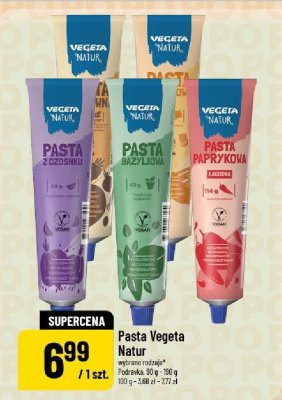 Pasta Vegeta Natur paprykowa łagodna promocja w POLOmarket