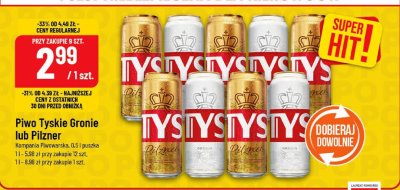 Piwo Tyskie promocja w POLOmarket