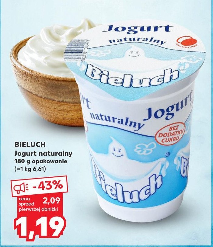 Jogurt naturalny Bieluch promocja